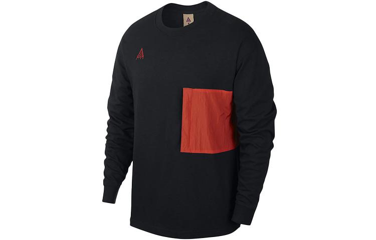 Nike ACG Drop Shoulder Sleeve T-Shirt Men s Black BQ7289-010 S