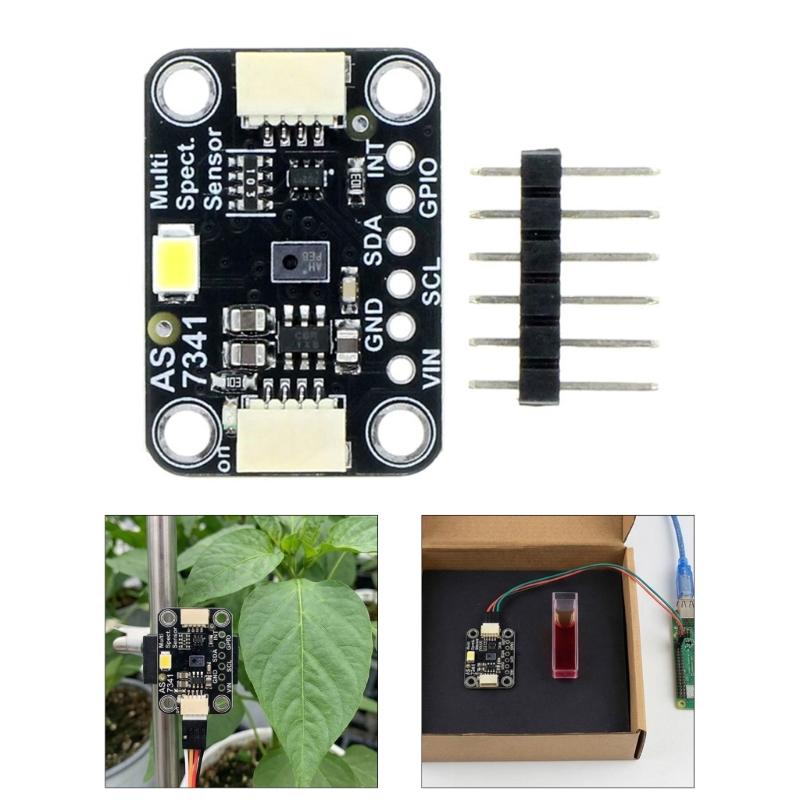 Professional AS7341 Light Color Sensory 11 Spectral Channel For Accurate Environmental Analysis Flicker Detection