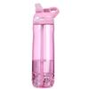 750ml Portable Sports Water Bottle With Straw For Camping Hiking Outdoor Plastic Transparent BPA Free Bottle For Men Drinkware