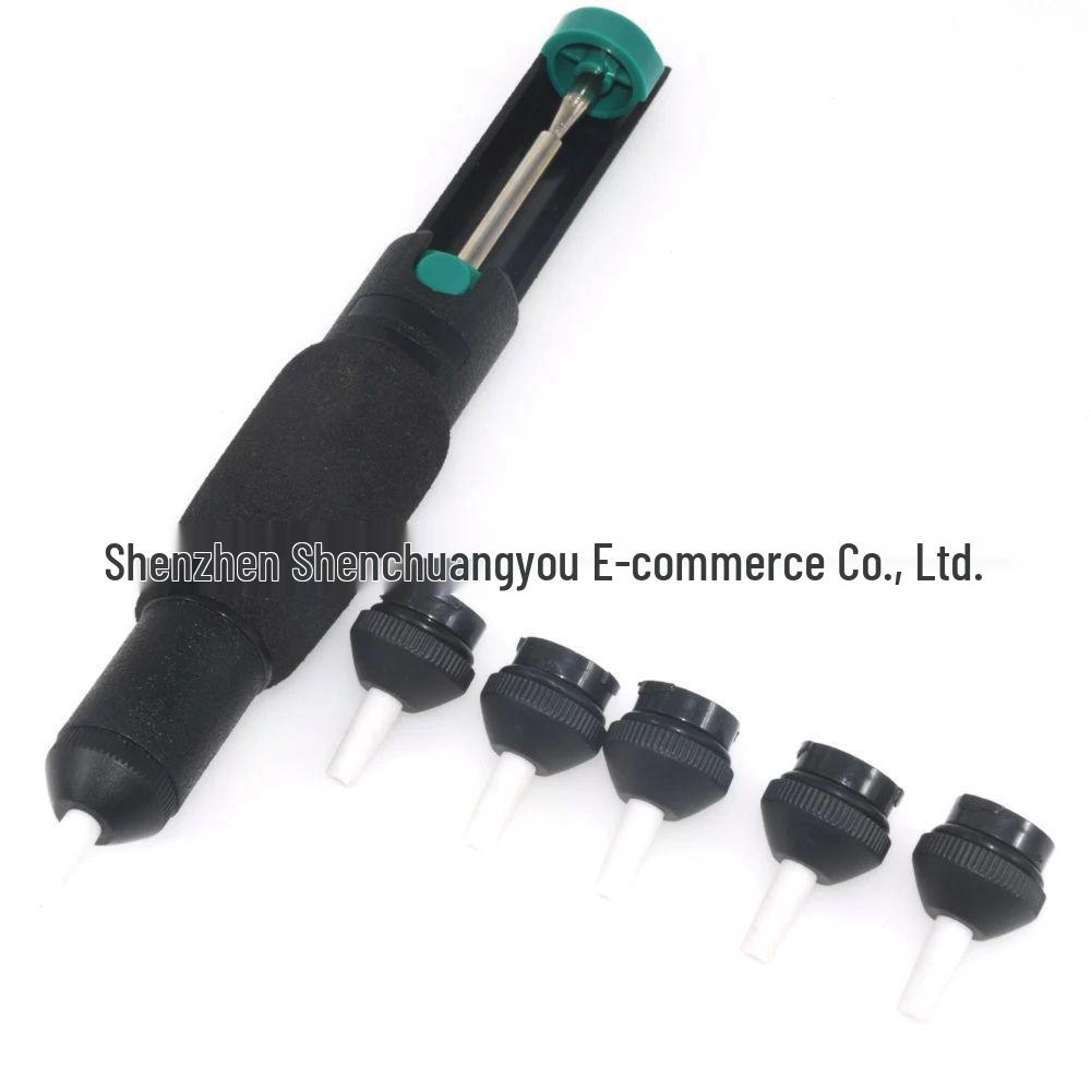 High-Performance 366D Desoldering Gun with Strong Suction and Gold Nozzle