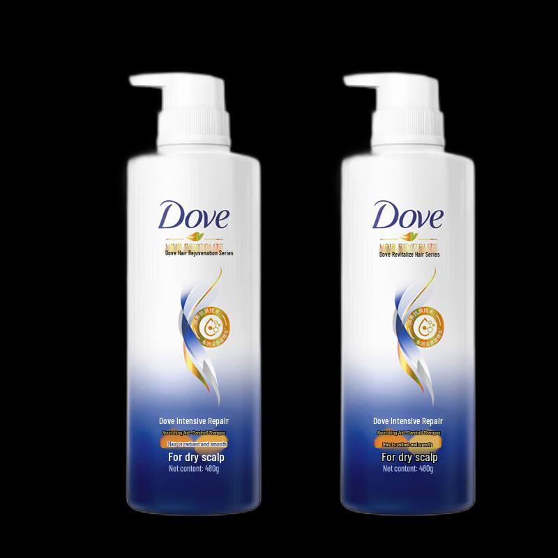 

Dove Intensive Repair Anti-Dandruff Shampoo, 480g (Pack of 2)