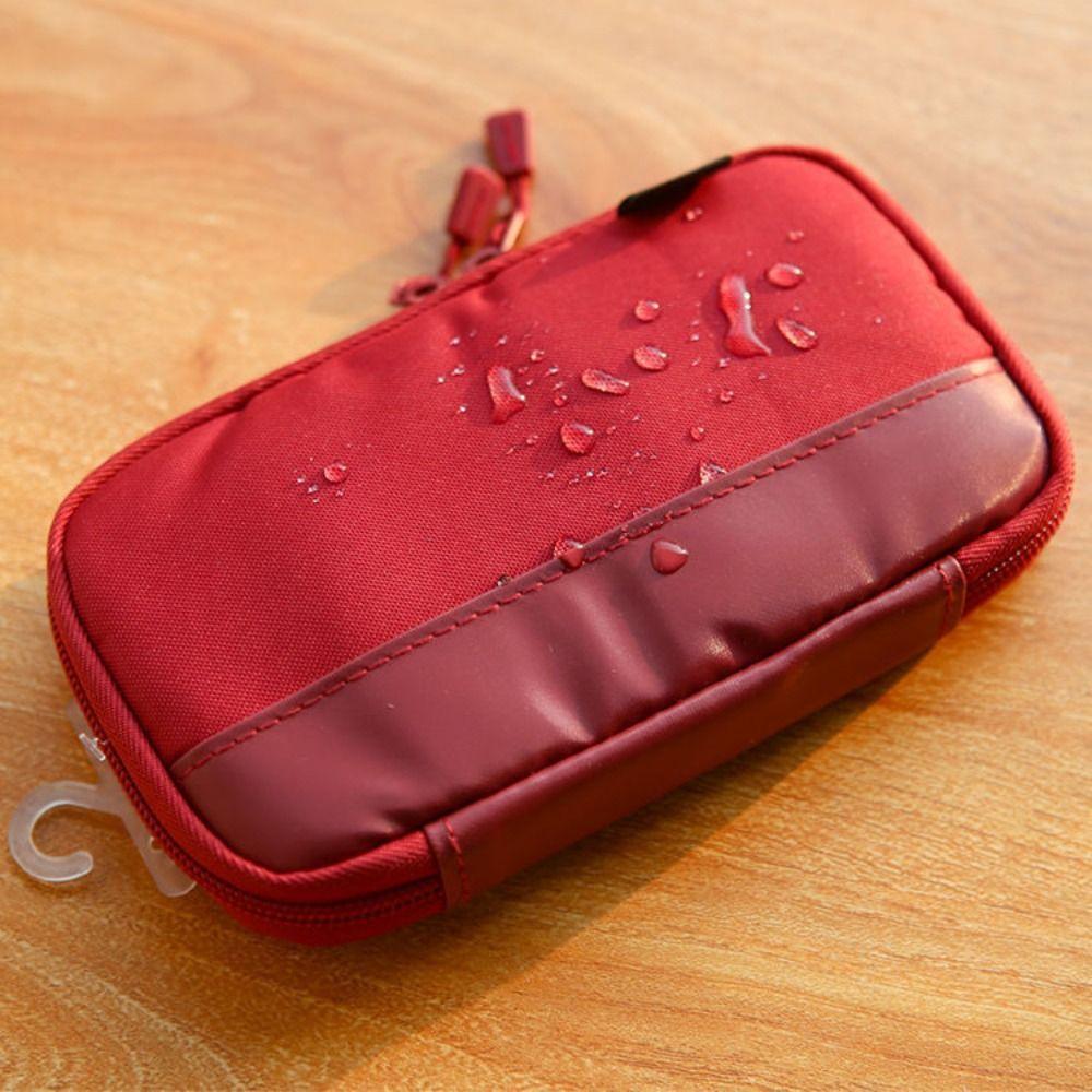 Stationery Organize Multifunctional Pencil Bag Oxford Cloth Desktop Storage Bag  Unisex