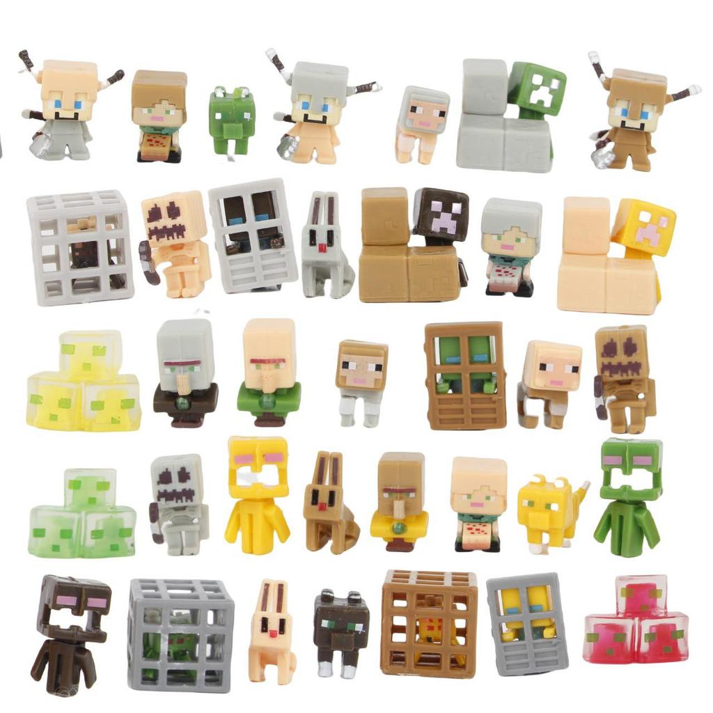 My World Figurines: 36 Styles of 1st-4th Gen Ornaments, Claw Machine Dolls, Cake Decorations & Blind Box Gashapon