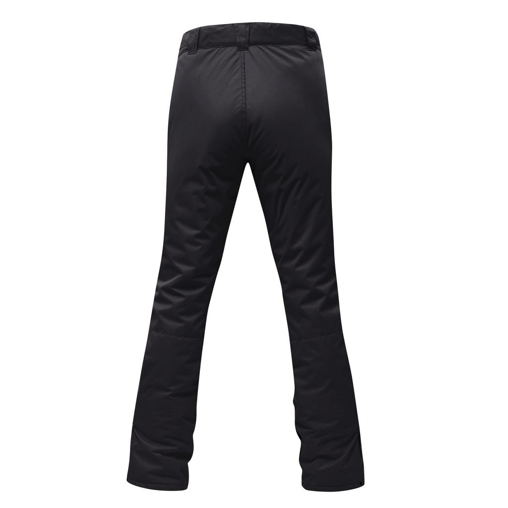 Women's Color Warm Thick Pocket Strap Ski Pants For Women