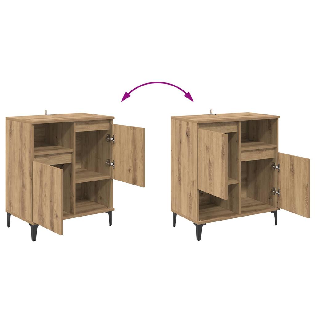 Sideboard Artisan Oak 60 x 35 x 70 cm Particle Board