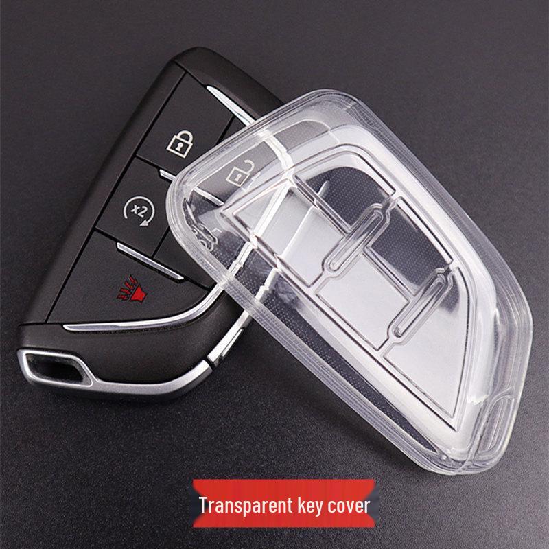 Ultra-thin Transparent Key Cover for Cadillac XT4, XT5, XT6, CT6, ATSL, CTS, XTS