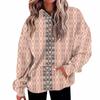 Women's Fashion Daily  Casual V-Neck Long Sleeve Printed Top