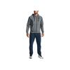 Under Armour Fleece Lined Zip Up Hoodie Men Jackets Light-Asphalt-Gray 1357111-012