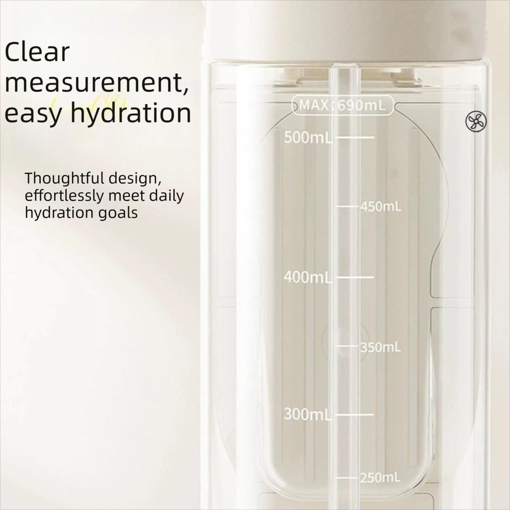Dual-Use 2-in-1 Fan Cup Detachable Fan Sports Drinking Bottle Fan Water Bottle Gym