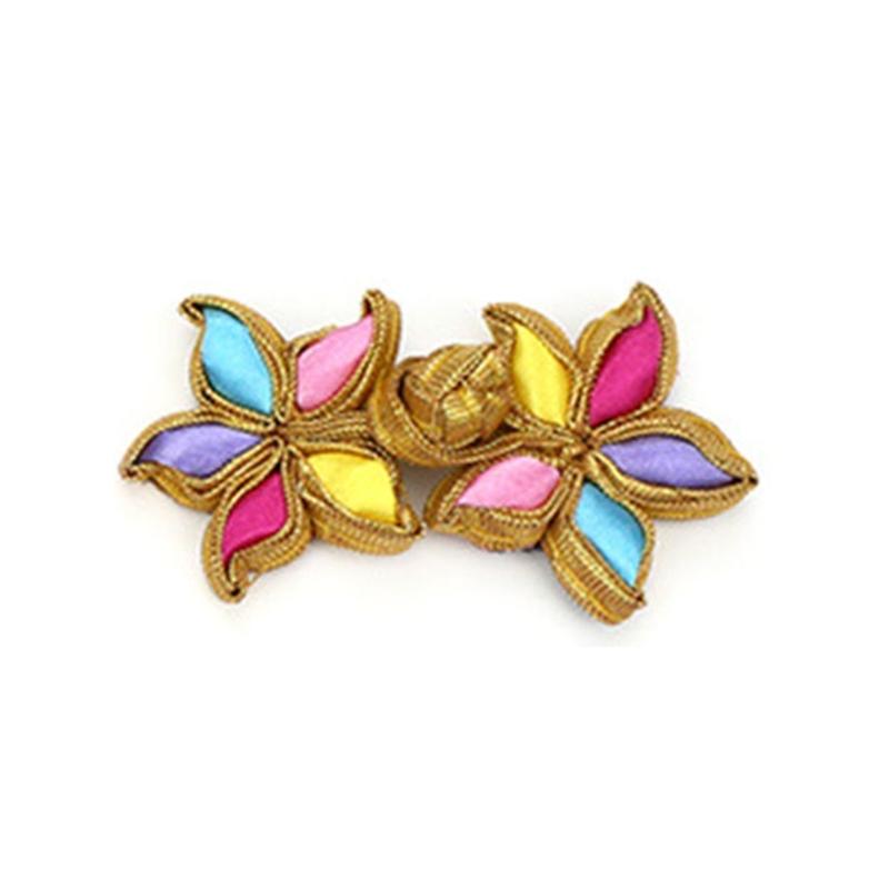 Chinese Knot Frog Buttons Cheongsam Buttons Flower Chinese Closures Buttons Sewing Fasteners for DIY Chinese Cloaks Coat