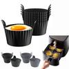 Food Grade Fryer Silicone Baking Tray High Temperature Resistant Silicone Thick Baking Tray Cake Pizza Non-stick Baking Tray