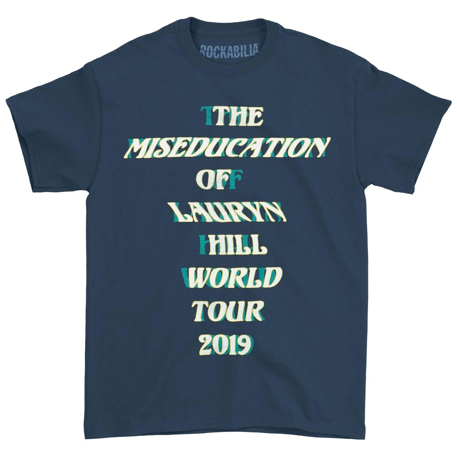 Men s Lauryn Hill T-shirt Medium Navy S