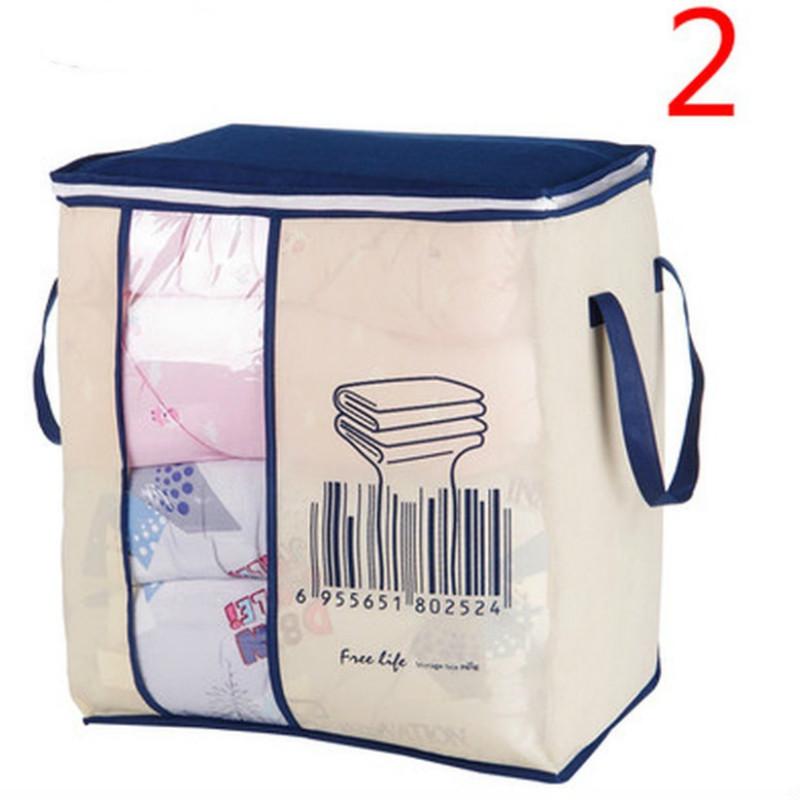 Storage Bag Home Large Non-woven Cloth Cotton Quilt Dustproof Storage Bag