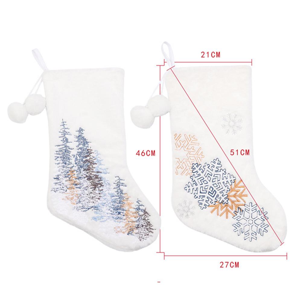 YAFEX Christmas Stocking Fireplace Large Santa Stocking For Hanging Stocking For Fill 2025 Hot Sale Brand. New And High Quality