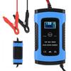 Motorcycle Battery Charger 12V 6A Digital Display Intelligent Repair Tool 100‑240VUS Plug