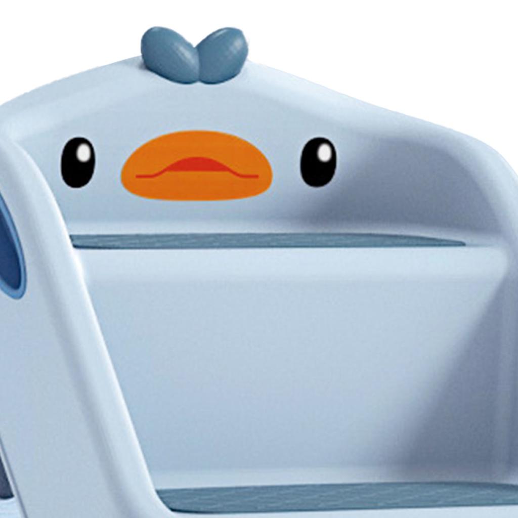 Foldable Toddler Step Stool Multifunctional Safe Stable Slip Resistant 2 Step Stool Toilet Potty