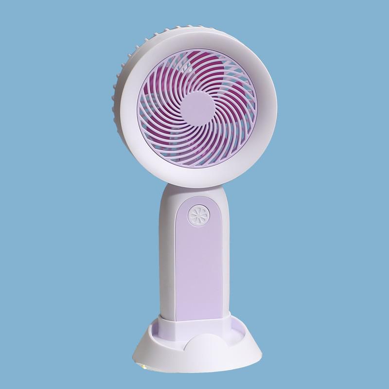 Mini Portable USB Rechargeable Fan - Handheld & Desktop