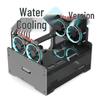 Double-Layer Acrylic Water-Cooled Computer Case with Semi-Transparent Design