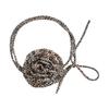 Korean Style Flower Clavicle Chain Wave Point Leopard Print Chocker Vintage Chiffon Necklace  Party