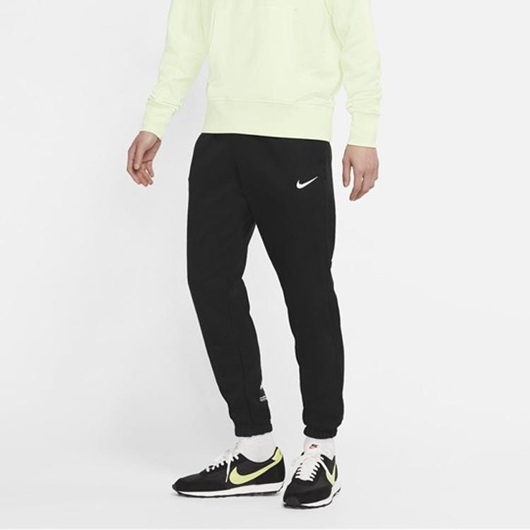 Nike Casual Comfort Knit Joggers Men Bottoms Black DJ5372-010