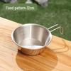 Yi Zi Outdoor 304 Stainless Steel Folding Sierra Bowl