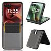PU Leather Texture Case for Motorola Razr 60 Ultra Moto Razr Ultra 2026 Cover Card Slots Back Shell Coque Fundas Capa