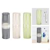 Compact Toothbrush Holder And Mouthwash Cup Set for Travel