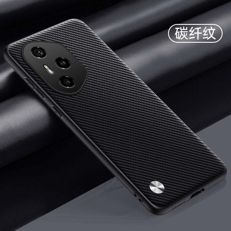 Applicable To Huawei Honor 400Pro Mobile Phone Case Honor 300Pro Plain Leather Honor 200 Matte Anti-drop Protective Case