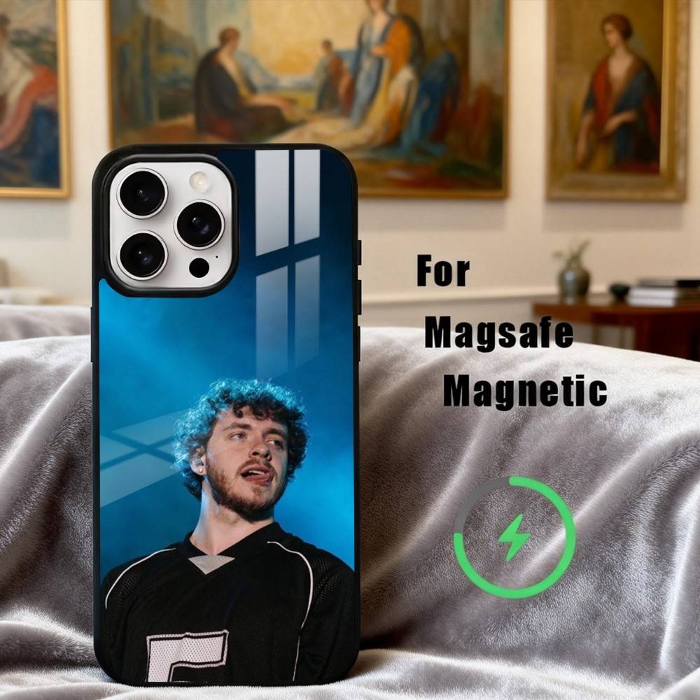 SINGER J-Jack H-Harlow-W Phone Case For iPhone17,16,15,14,13,12,11 Plus,Pro Max Magnetic For Magsafe Wireless Charging