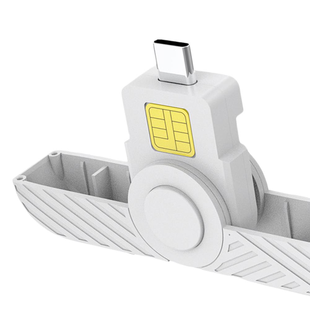 Lettore di smart card AU Lettori di carte CAC ID di tipo C per ID governativi ActivClient AK