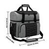 Bowling Tote for Carrier Handbag with Padded Divider for Balls and Bowling Shoes