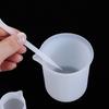 Washable Reusable Handmade Jewelry Making Tool Silicone Mould Measuring Cup Epoxy Resin Cup