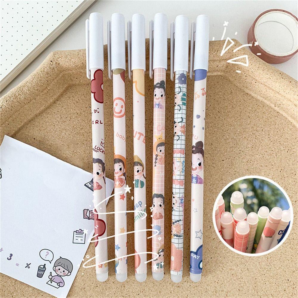 Supplies Washable Handle Blue 0.5mm Cartoons Neutral Erasable Pen Erasable Pen Gel Pens Student Pen