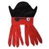 Pirate Cuttlefish Character Hat with Soft Fabric and Adjustable Sizing for Halloween Cosplay Party Looks and Photo Props