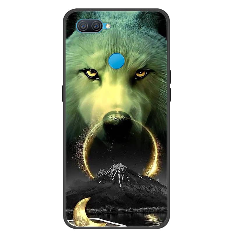 For OPPO A12 Case Cool Painted Cover Soft Silicone Phone Case For OPPO A7 AX7 Back Covers Bumper Coque A12 CPH2083 CPH2077 Coque
