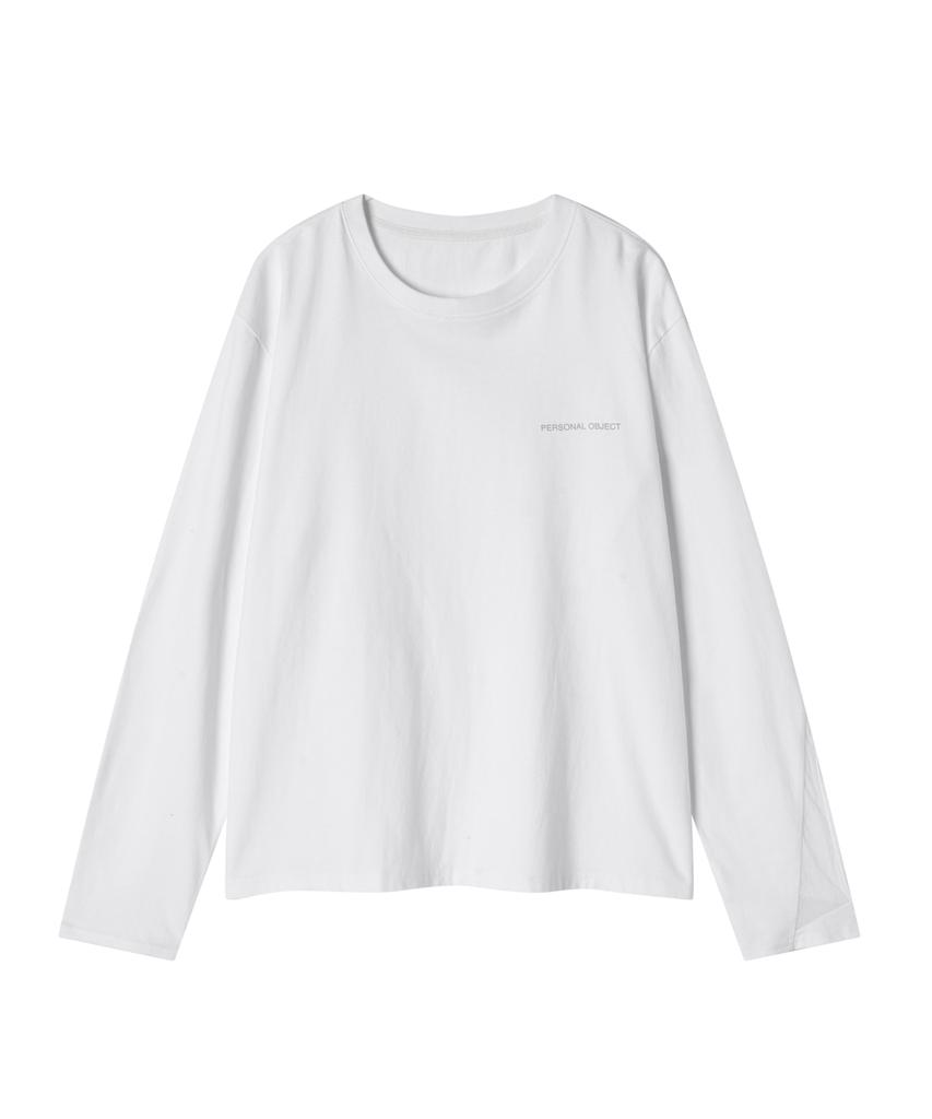 PERSONALOBJECT Layered Long Sleeve White