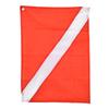 Red&White   Dive Flag   Signal Marker for Diving Snorkeling Underwater Sport(35*50cm)