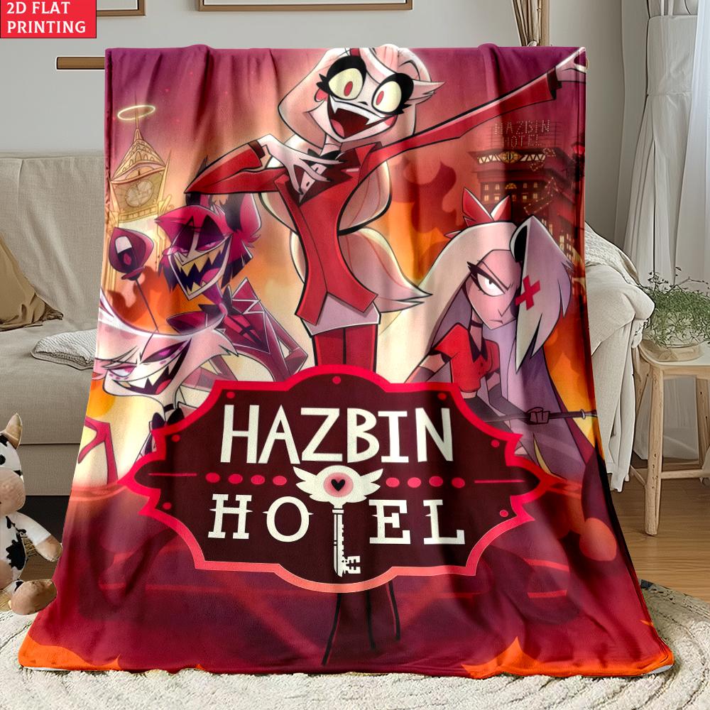 Anime Thin Flannel Blanket for Bedrooms,Living Rooms,Sofas Blankets,Offices,Lunch Breaks,Picnics,blankets Fluffy Blanket