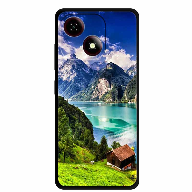 Θήκη για ZTE Blade A35e A 35 e A35 e Μαύρη Σιλικόνη Μαλακό Πίσω Κάλυμμα Θήκη για ZTE Blade A35E Θήκη Κινητού Z2466 Funda Καλύμματα