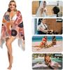 Geometry Pattern Beach Towel for Family Stuffs Friend Gifts Quick-Dry Sand Free For Bath Yoga Tourism Beach Camping Swimming GYM