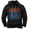 Vintage Hoodie Route 66 3d Print Hoodies Fashion Hoodies Sweatshirts Boy Women Sweats Men's Tracksuits Men Women Clothes Hoodies