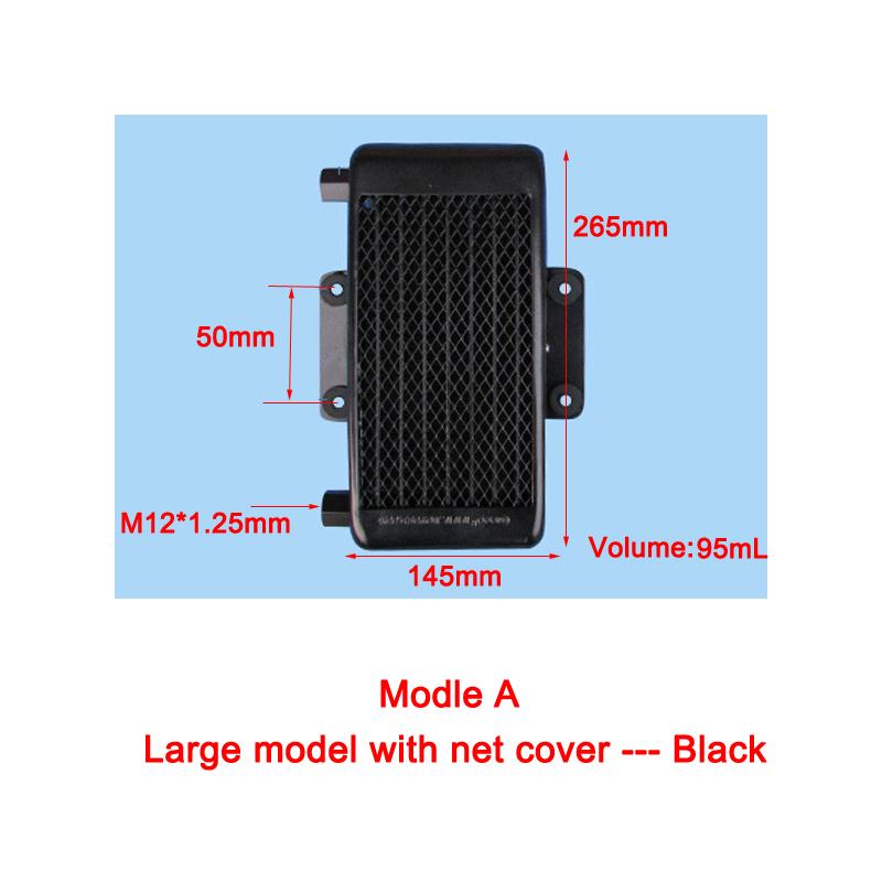 Universal Motorcycle Oil Cooler M12 Oil Delivery Interface Efficient Motorcycle Cooling Radiator Fit 80CC-250CC Engine Motocross
