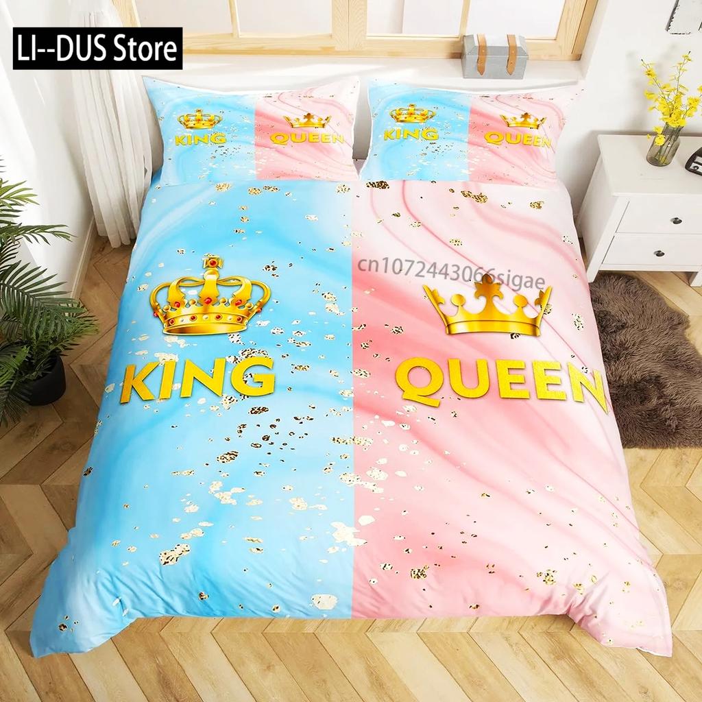 Nordic Marble Pattern White 3D Bedding Set Duvet Cover Pillowcase Bedclothes Single Twin Full Queen King Size POD Dropshipping