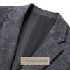 Men's Business Casual Mid-Length Wool Blend Overcoat