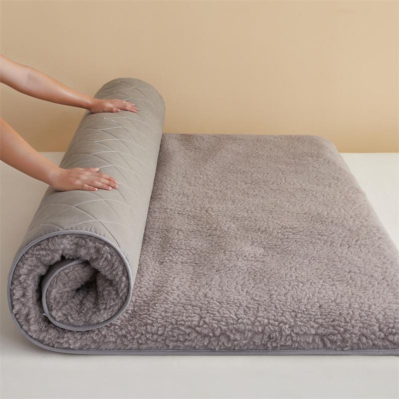 Australian Pure Wool Thickened Mattress Pad - Winter Warm Quilt, Soft Double Lambswool for Dormitory Use