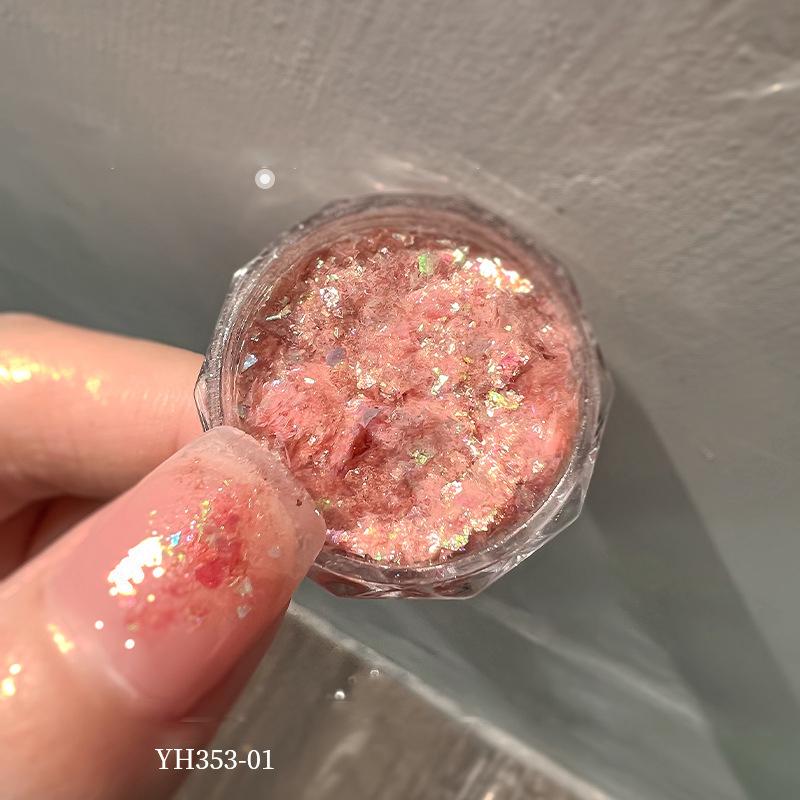 

Ультратонкие блестящие смешанные блестки для ногтей, УФ-гель, акриловые голографические блестящие хлопья, подвески для маникюра для женщин, принадлежности для ногтей