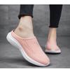Fashion Women's Casual Shoes 2025 New Mesh Breathable Slip on Half Slippers Fashion Lightweight Comfortable Soft Sole Non Slip Sandals