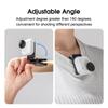 Pivot Clip Angle Quick Release Hat Mount Adapter,Go Ultra Magnetic Backpack Mount Stand for Insta360 Go Ultra Accessories
