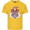 Biker Santa Christmas Motorcycle Motorbike Unisexs Light Cotton TShirt
