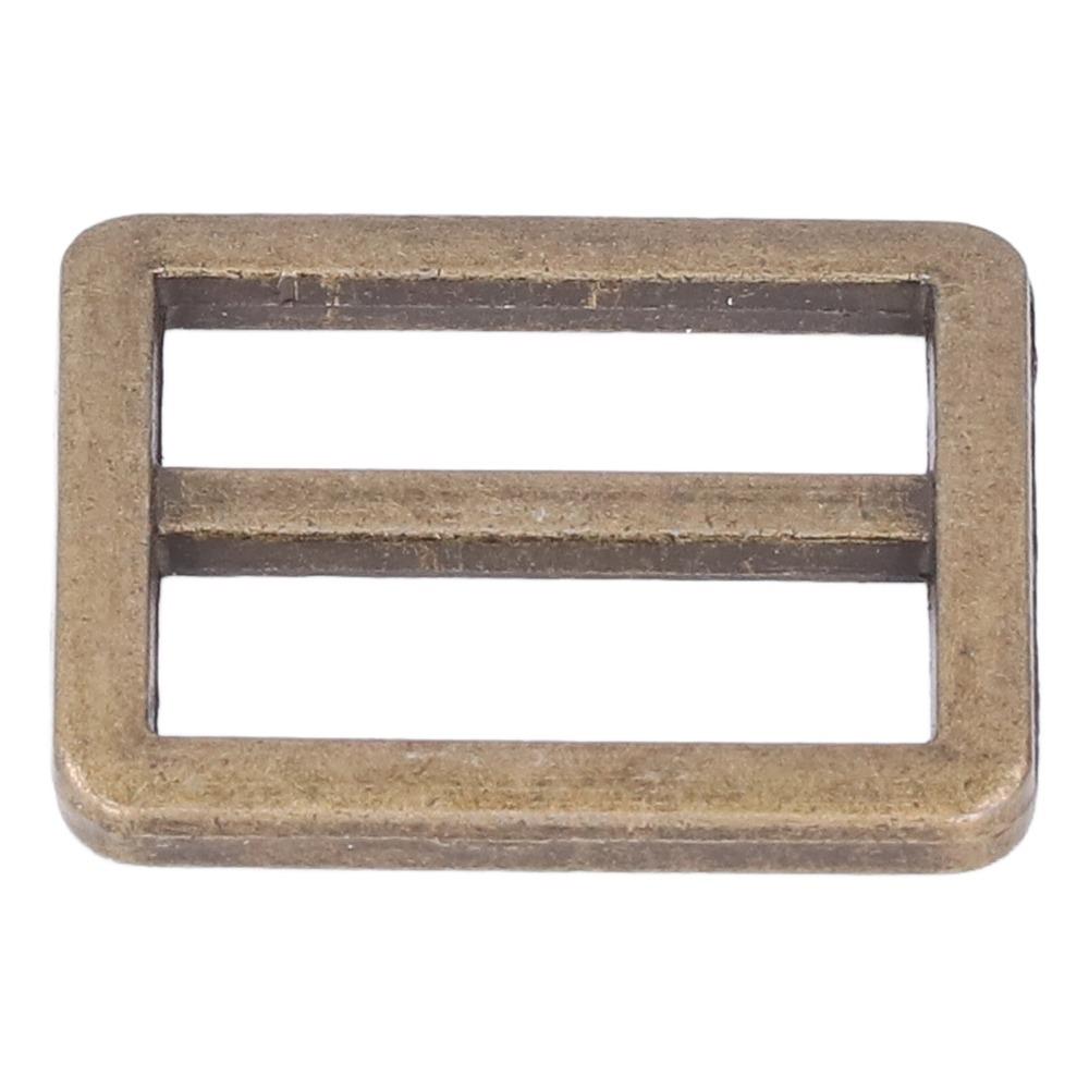10pcs Wear Resistant Tri-Glide Slide Buckle Durable Metal Adjustable Buckle DIY Project